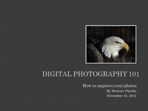 Digital Photography 101 Presentation